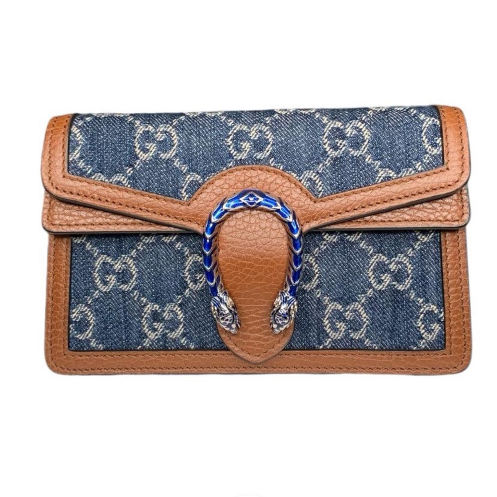 Gucci GG Denim Dionysus Super Mini Crossbody
 - *LIKE NEW*